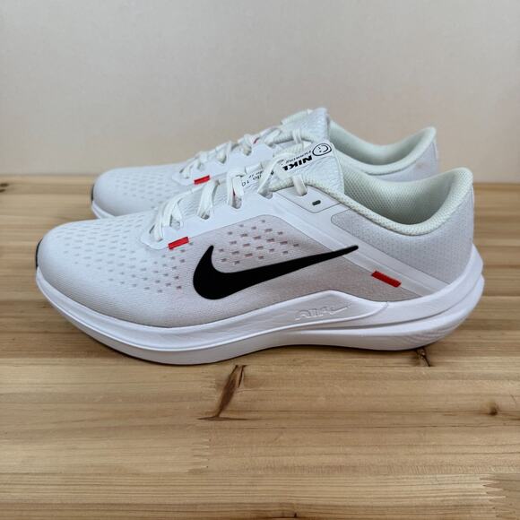 Nike Air Winflo 10 Running shoes Men 8 Womens 9.5 White Black Light Crimson main image 6